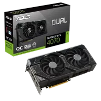 

                                    ASUS Dual GeForce RTX 4070 OC Edition 12GB GDDR6X Graphics Card